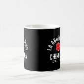 La Abuela Mas Chingona Rose Gift Kaffeetasse (Mittel)