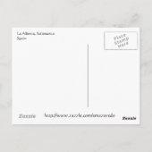 La Alberca, Salamanca Postkarte (Rückseite)