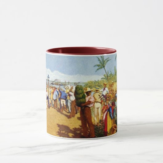 "La Alegoria del Cafe" Tasse (Zentrum)