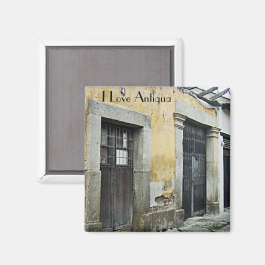 La Antigua 1 Magnet (Vorderseite/Rückseite)