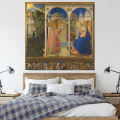 La Anunciación von Fra Beato Angelico Leinwanddruck (Insitu (Schlafzimmer))