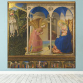 La Anunciación von Fra Beato Angelico Leinwanddruck (Insitu (Holzboden))