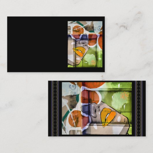 LA Art2 Business Card Visitenkarte (Vorne/Hinten)