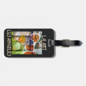 LA Art2 Gepäckanhänger (Rückseite horizontal)