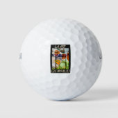 LA Art2 Golf Ball (Vorderseite)