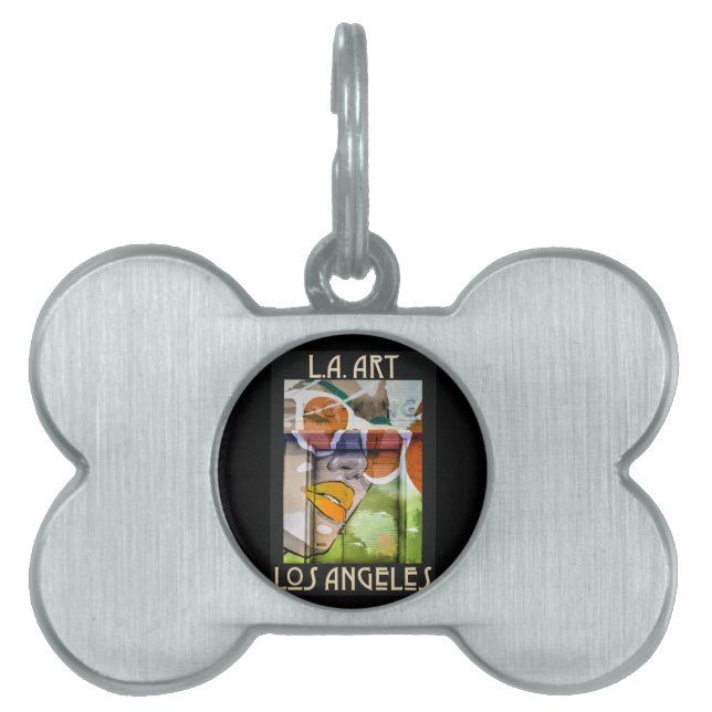 LA Art2 Pet ID Tag Tiermarke (Vorderseite)