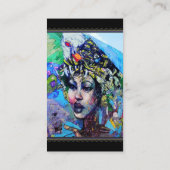 LA Art Business Card Visitenkarte (Rückseite)