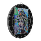LA Art Dart Board Dartscheibe (Vorderseite Links)