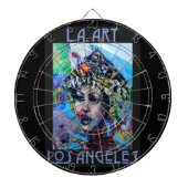 LA Art Dart Board Dartscheibe (vorne)
