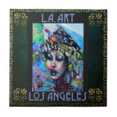 LA Art Keramik Tile Fliese (Vorderseite)