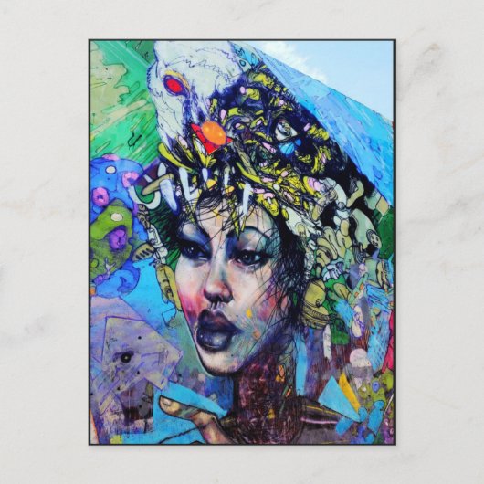 LA Art Postcard Postkarte (Vorderseite)