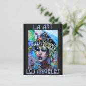 LA Art Postcard Postkarte (Stehend Vorderseite)