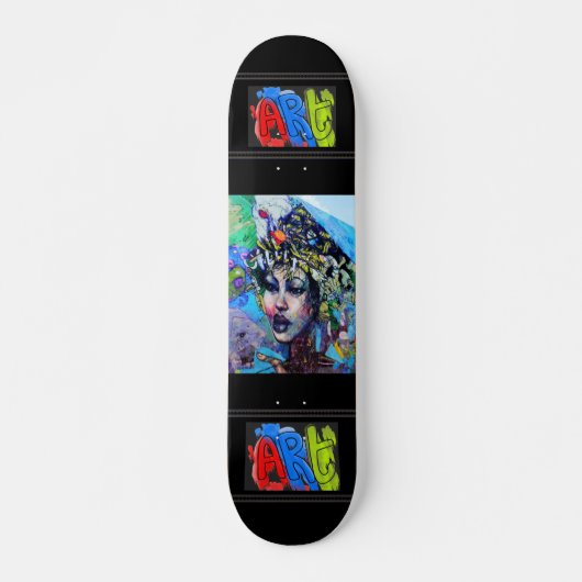 LA Art Skateboard (Vorne)