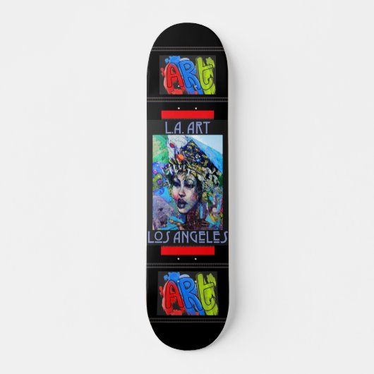 LA Art Skateboard (Vorne)
