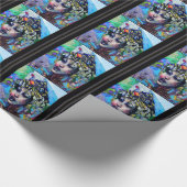 LA Art Wrapping Paper Geschenkpapier (Ecke)