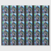 LA Art Wrapping Paper Geschenkpapier (Flach)