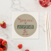 La Atalaya Despertad 5 Cent Serviette (Beispiel)