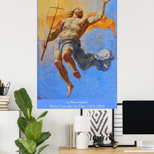 La Auferstehung Poster (Heimbüro)