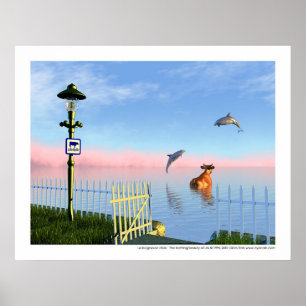 La baigneuse d'Urk - Die Badeschönheit von Urk Poster