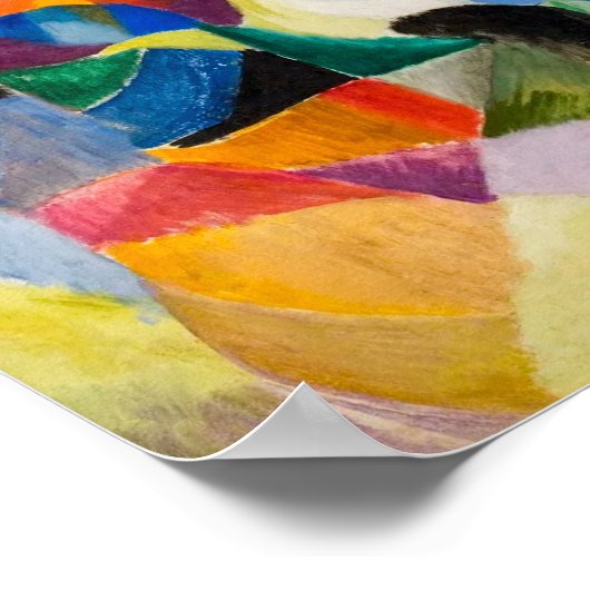 La Bal Bullier | Sonia Delaunay | Poster (Ecke)