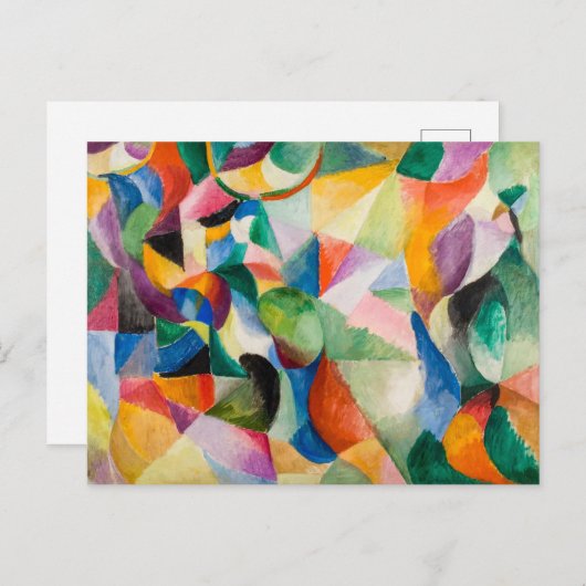 La Bal Bullier | Sonia Delaunay | Postkarte (Vorne/Hinten)