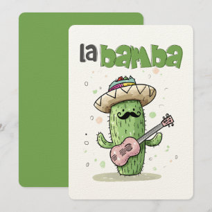 La Bamba Cactus Jam – Eine Cinco de Mayo Fiesta-Mu Einladung