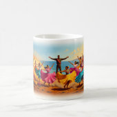 La Bamba Fiesta Tanz am Meer Becher Kaffeetasse (Mittel)