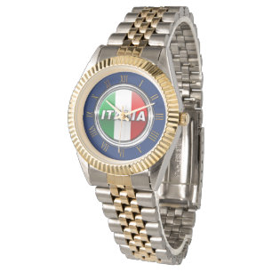 La Bandiera - Die italienische Flagge Armbanduhr