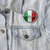 La Bandiera - die italienische Flagge Button (Beispiel)