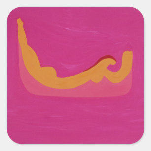 La Barca 1996 Quadratischer Aufkleber