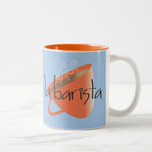 La Barista Kaffee-Tasse Zweifarbige Tasse
