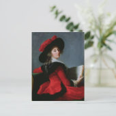 La Baronne de Crussol, 1785 Postkarte (Stehend Vorderseite)