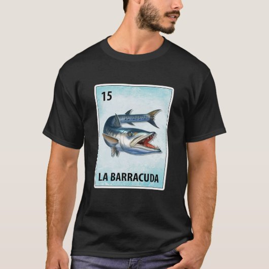 La Barracuda Mexican Barracuda Cards T Shirt (Vorderseite)