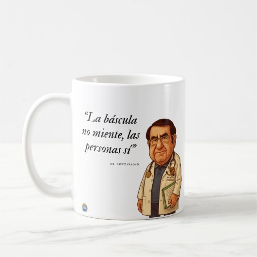 La báscula no miente, la gente sí kaffeetasse (Links)