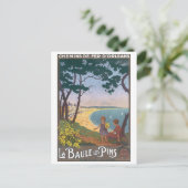 La Baule Les Buttons Postkarte (Stehend Vorderseite)