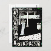 La Beale Isolde Reading im Garten Postkarte (Vorne/Hinten)