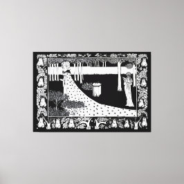 La Beale Isoud at Joyous Gard Leinwanddruck