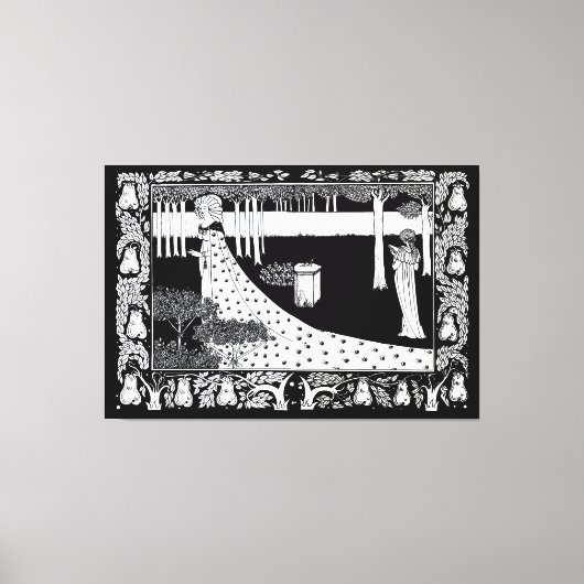 La Beale Isoud at Joyous Gard Leinwanddruck (Vorderseite)