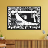 La Beale Isoud at Joyous Gard Leinwanddruck (Insitu (Wohnzimmer))