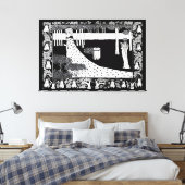 La Beale Isoud at Joyous Gard Leinwanddruck (Insitu (Schlafzimmer))