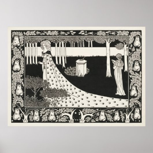 La Beale Isoud bei Joyous - Archivprint Poster (Vorne)