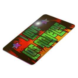 LA Beautiful Burn Magnet