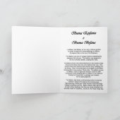 La Befana - Buona Epifania/Erklärung Karte (Innenseite)