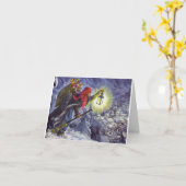 La Befana Card Italienischer Text Karte (Gelbe Blume)