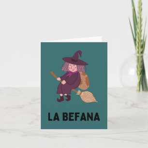 La Befana (Epifania) Karte
