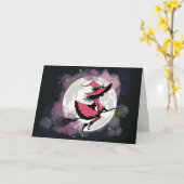 La Befana Karte (Gelbe Blume)