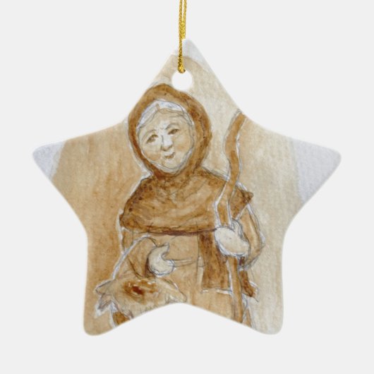 La Befana Keramik Ornament (Vorne)