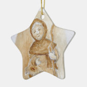 La Befana Keramik Ornament (Links)