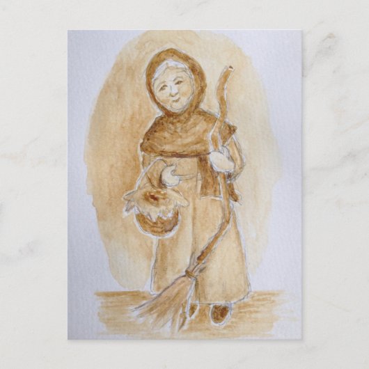 La Befana Postkarte (Vorderseite)