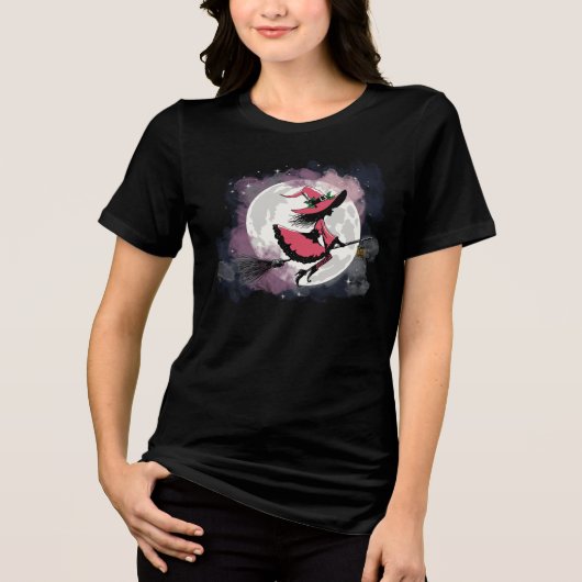La Befana Tri-Blend Shirt (Vorderseite)
